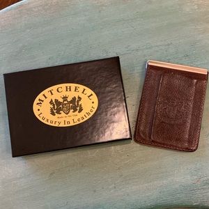 Mitchell Leather Money Clip Wallet